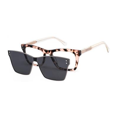 China Protect Eyes Meijin Retro Fashion Design Trend Classic Simple Wild Acetate Combined Optical Glasses for sale