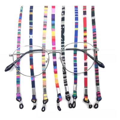 China Newest Ethnic Style Polyester Cotton Glasses String Wear Resistant Reading Glasses Rope for sale