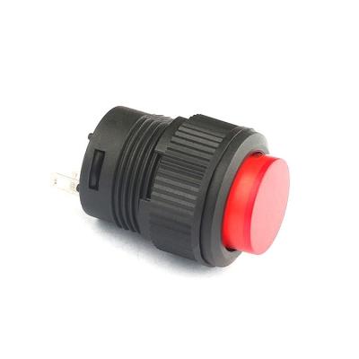 China Yongxing 1a 250v16mm on off 2 pin 4 pin push button switch with screw nut FD16 for sale