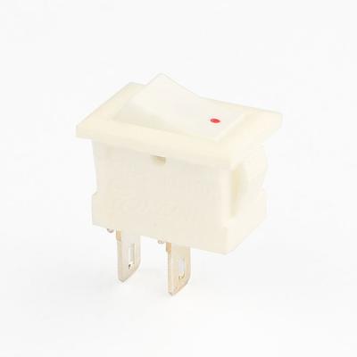 China Small Home Appliances KCD 14x9mm 2A 250V 2 Pin Snap in t85 Mini Panel ON/OFF Rocker Switch for sale