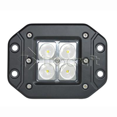 China Die Cast Aluminum Housing 4.8 Inch 16W Led Work Light High Power Led Work Light Truck Off Road Driving Light for sale