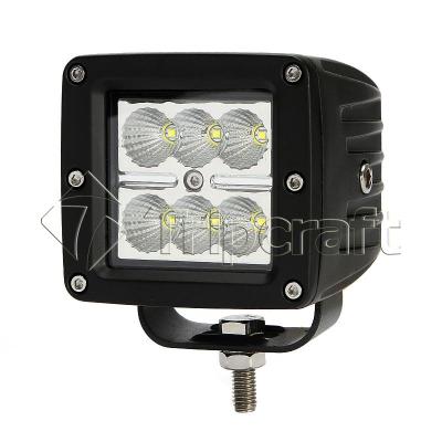 China SUPER BRIGHT led work light diecast aluminum housing 18w 3inch led work light for sale