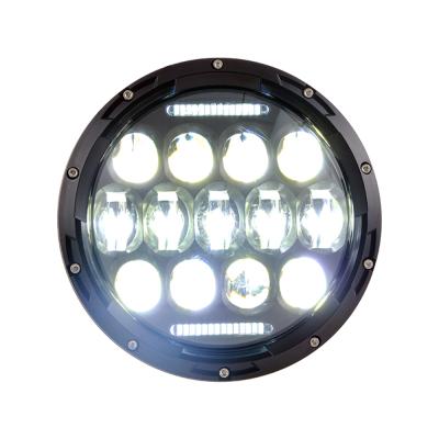 China Tractor ATV Offroad Utv High Lumen 75w 6375lm 7inch IP67 6000k Led Headlight For Auto Motorcycle for sale