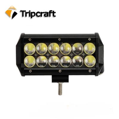 China Tripcraft Die-Cast Aluminum Housing Factory Produces Super Bright 4x4 4D 60W Optic Fiber Led Cross-country LED Lamp Pole and Lamp Post Mining Truck for sale