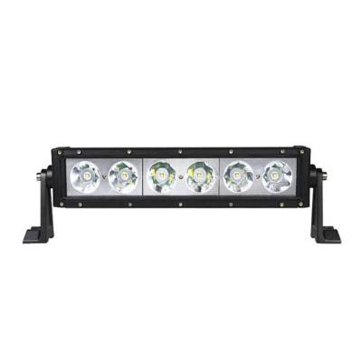 China Hotsale 60w 6000k 13.5inch 5100lm IP67 tempered glass waterproof led light bar for car tractor and truck for sale