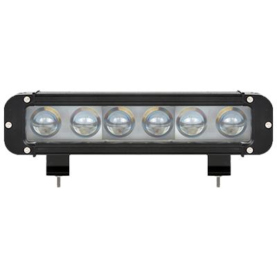 China High Power IP67 Waterproof 5100lm PC Led Light Bar 60w Super Bright 6000k Led Work Flood 10inch Spot LED Light Lamp for sale