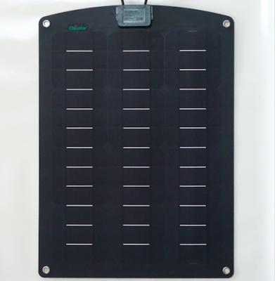 China 20W-100W Monocrystalline Silicon Semi Flexible Solar Panel for sale