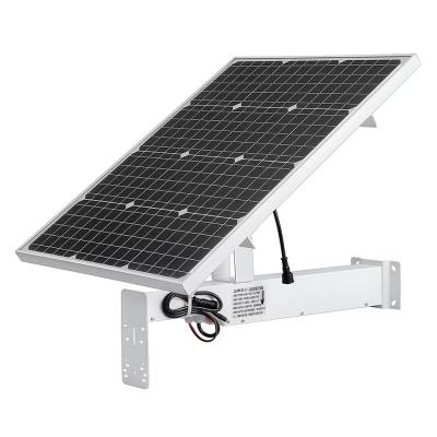 China Human Motion Tracking 4G Solar Powered Camera System Accessories With 50W 70W Solar Panel 12V 30AH Lithium Battery And Bracket for sale