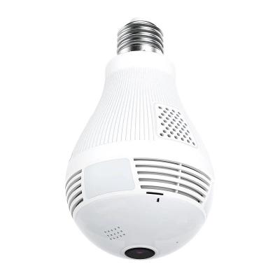 China 1080P function bulb camera cctv wifi recording security camera 360 degree panoramic vr wifi camera for sale