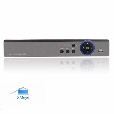 China 4K 8.0mp H.265 AHD DVR 5IN1 XVR support motion detection network nvr onvif app xmeye VD-X6404HN-5 hybrid for sale