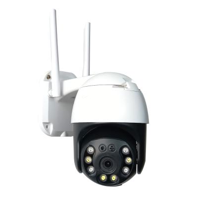 China Colorful Security Outdoor Night Vision 5.0MP Night Vision Auto Tracking PTZ Wifi CCTV Camera Dome IP PTZ Wireless IP Camera In Night for sale