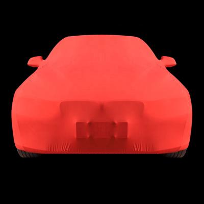 China Luxury Highly Recommended By Store Elastic Fabric Waterproof For Porsche Car Covers Outside for sale