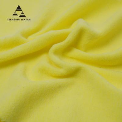 China Stylish Anti Pill Factory Outlet Basic Weight Dty Brushed Knitted Fabric For School Bags for sale