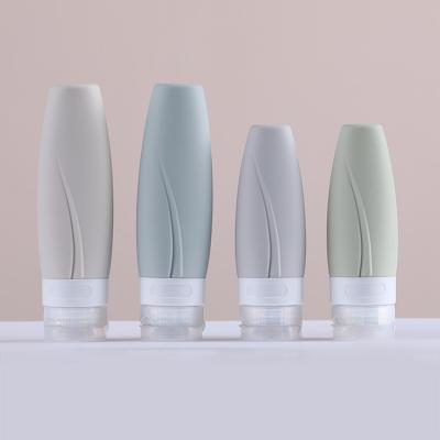 China ZhongDing 60ml 90ml Simple Custom Silicone Travel Bottle Set Airplane Small Kit Eco Portable Packaging Travel Kits For Women for sale