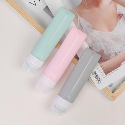 China ZhongDing Travel Kit Set 80Ml Small Silicone Leak Proof Travel Bottle Tube Cosmetic Set Portable Wholesale Custom Outdoor Cute Silicone for sale