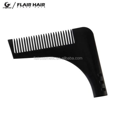 China Salon Plastic Custom Beard Shaping Trimming Comb for sale