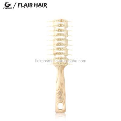 China Professional Paddle Rib Bone Comb For Curly Hair Brush for sale