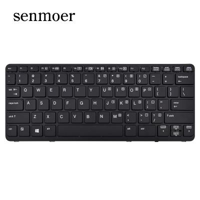 China HP EliteBook 820 Black G1 820 G2 720 G1 720 G2 725 G2 Frame Laptop Keyboard Wireless Supplier Without Dot US Keyboard for sale