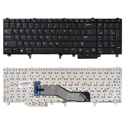 China Laptop Plug and Play Keyboard for Dell Latutude E5520 E5530 P28G E6520 E6530 E6540 P29F Black USA UK Keyboard for sale