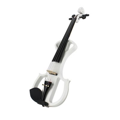 China Flawless Wholesale Colorful Solid Student Electric Violin (404E) for sale