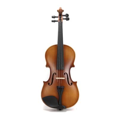 China High Grade Natural Flame Maple Veneer Wholesale Price Plywood Violin With Case for sale