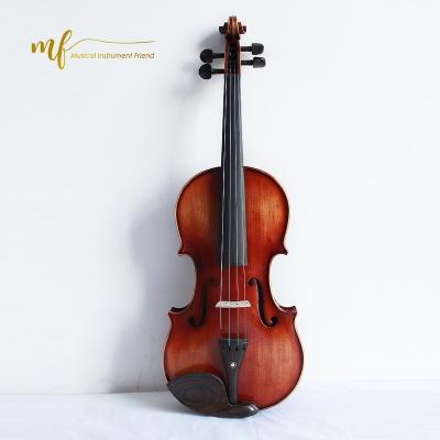 China High Quality Violin Flamed By Impeccable Handmade Varnish Nature for sale