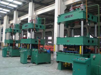 China Metal Forming Four Column Hydraulic Press 500 Ton Servo System Electric Power Saving for sale