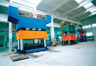 China Sheet Metal Stamping Press Machine , 2500 Ton Four Pillar Hydraulic Press for sale