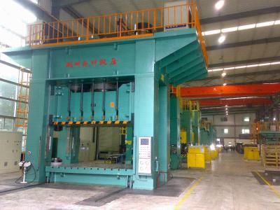 China Light Curtain Protection H Frame Hydraulic Press Machine 2000 Ton Nominal Force for sale