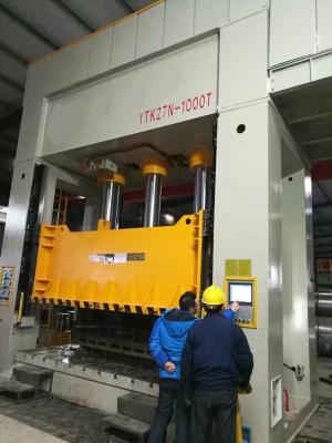 Chine Contrôle de PLC de machine de presse hydraulique de cadre de l'étirage profond H de 1000 tonnes à vendre