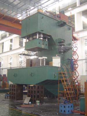 China PLC Control 315T Shipbuilding C Frame Hydraulic Press Machine Power Saving for sale