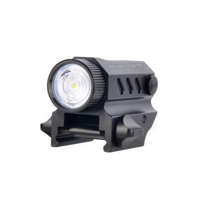 China Emergency High Quality Aluminum Alloy Black Anodize Gun Light Led Flashlight G03 for sale