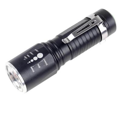 China Hot Sale Camping Cheap Price T6 LED Adjustable Focus Torch In Aluminum Body for sale