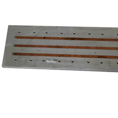 China Thermal Heat System Battery Packs Colded Aluminum Plate Copper Pipe Water Cooler System OEM Radiator Liquid Cooling Plate for sale