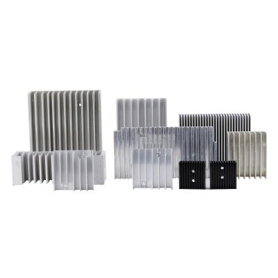 China Decorations OEM Customized Custom Aluminum Radiator Fin Radiator Extrusion CNC Aluminum Extruded CNC Machining Parts for sale