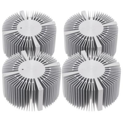 China Furniture Customized Sunflower Extruded Radiator Aluminum Motor Profile Shell Mechanical Equipment Heat Sink Aluminum Mechanical Parts for sale