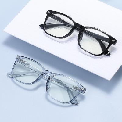 China Latest Anti Elderly Slim Cheap Blue Light Reading Glasses Wholesale Retro Square Frame Classic Plastic Reading Glasses for sale