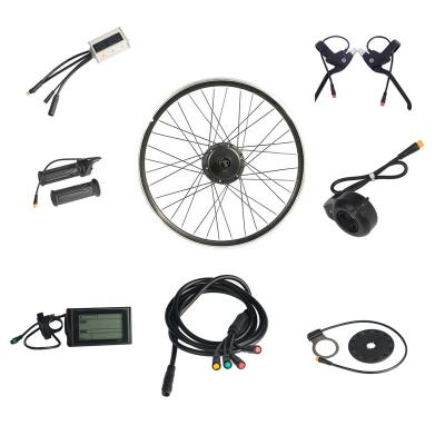 China HOT SALE 36V 250W eBike Conversion Kits 25km/h Gear Brushless Motor Electric Kit 26