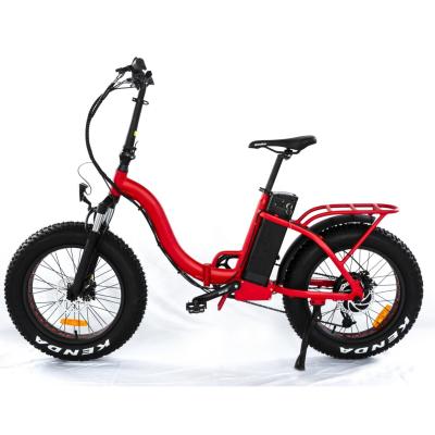 China Standard Wholesale Electric Bike Easy Riding 36v 48v 500w Electric Folding Bike For Men for sale