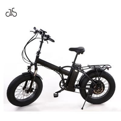 China Standard Wholesale Fat Bike 20inch 26 inch Folding Fat Tire Electric Bicycle for Man and Woman for sale