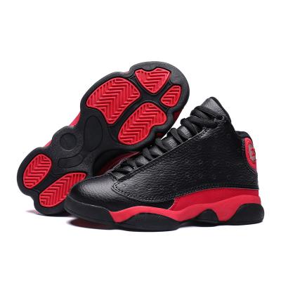 China Toddler Children Sports Shoes Casual High Top Children Basketball Shoes for sale