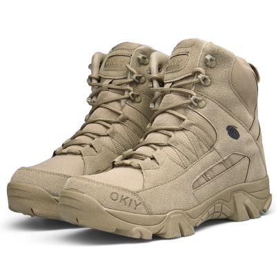 Chine Desert Lace Up Army Commando Boots Waterproof Anti Slippery Boots à vendre