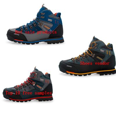 China Custom Outdoor Army Commando Boots Breathable  Comfortable Waterproof Mountain Sport Hiking Men Shoes à venda