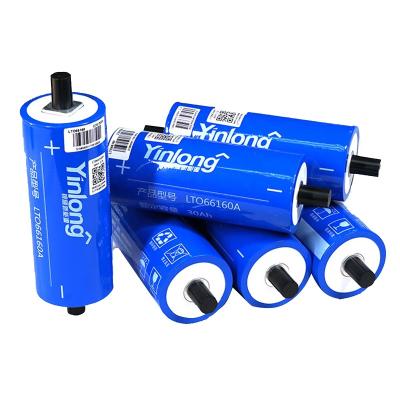 China Toys European and US stock 2.3V 66160 30Ah LTO titanate cylinder battery cell Hot sales for sale