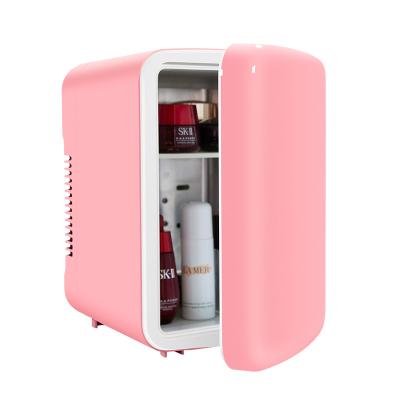 China THERMOELECTRIC Popular 10L Skin Care Fridge Refrigerator For Makeup Colored Mini Fridge for sale