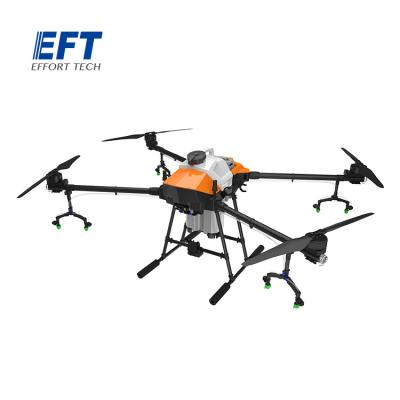 China With Frame Agricultural Kit Drone Camera EFT G420 Four-axis 20L 20kg Brushless Jet Water Pump With Hobb ywing X9 PLUS Power System UAV for sale