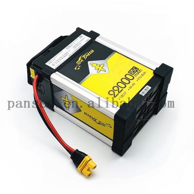 China Protection agricultural consumer electronics TATTU YuYan feng series plant battery lithium 22000mAh 25C 44.4V 12S1P AS150U-F short socket for sale