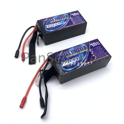 China Original Pure Cobalt Lipo Fullymax 22000mAh 16000mah 27000mah 22.2V 6S 18C LiPO Battery forFor Agriculture UAV Drone Battery for sale