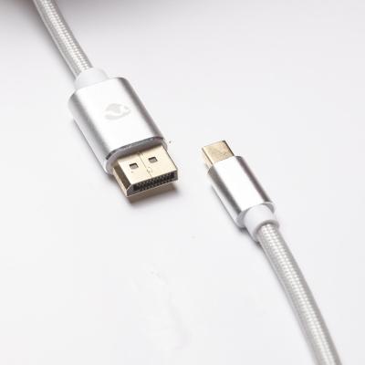 China COMPUTER DAWN LINK 8K HD Cable Aluminum Alloy Displayport To Mini Displayport 1.4 Cable for sale