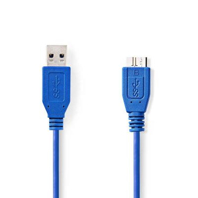 China Cheap High Quality Mobile Phone 2022 Male 1m 1.5m 2m 5m 10m USB A - USB Male 3.2 Gen 1 Micro-B Cable for sale